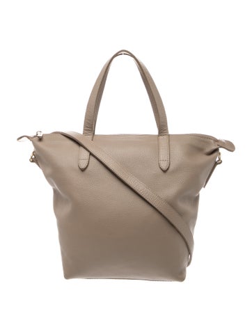 Leather Top Handle Bag