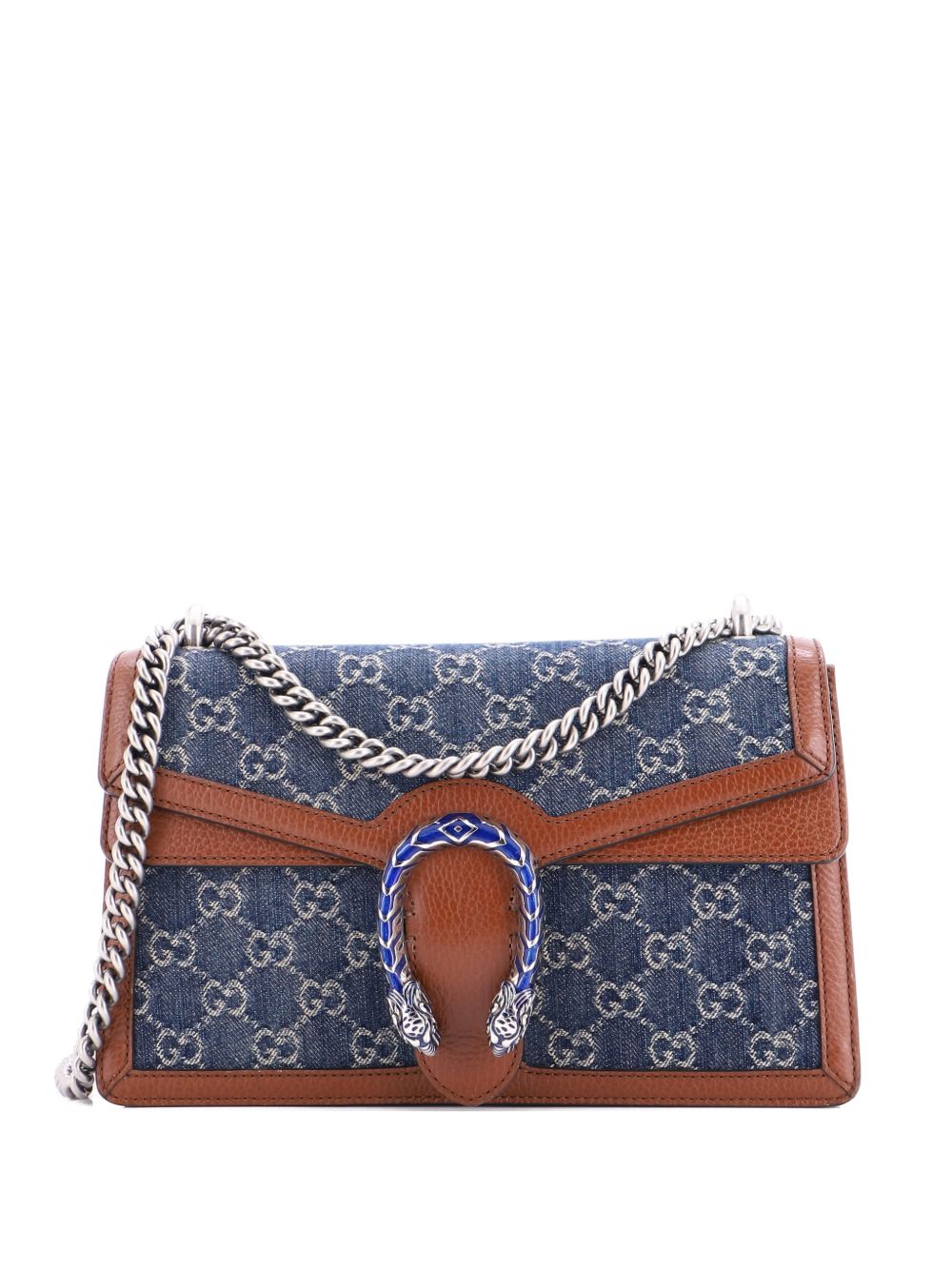 Dionysus Bag GG Denim Small shoulder bag