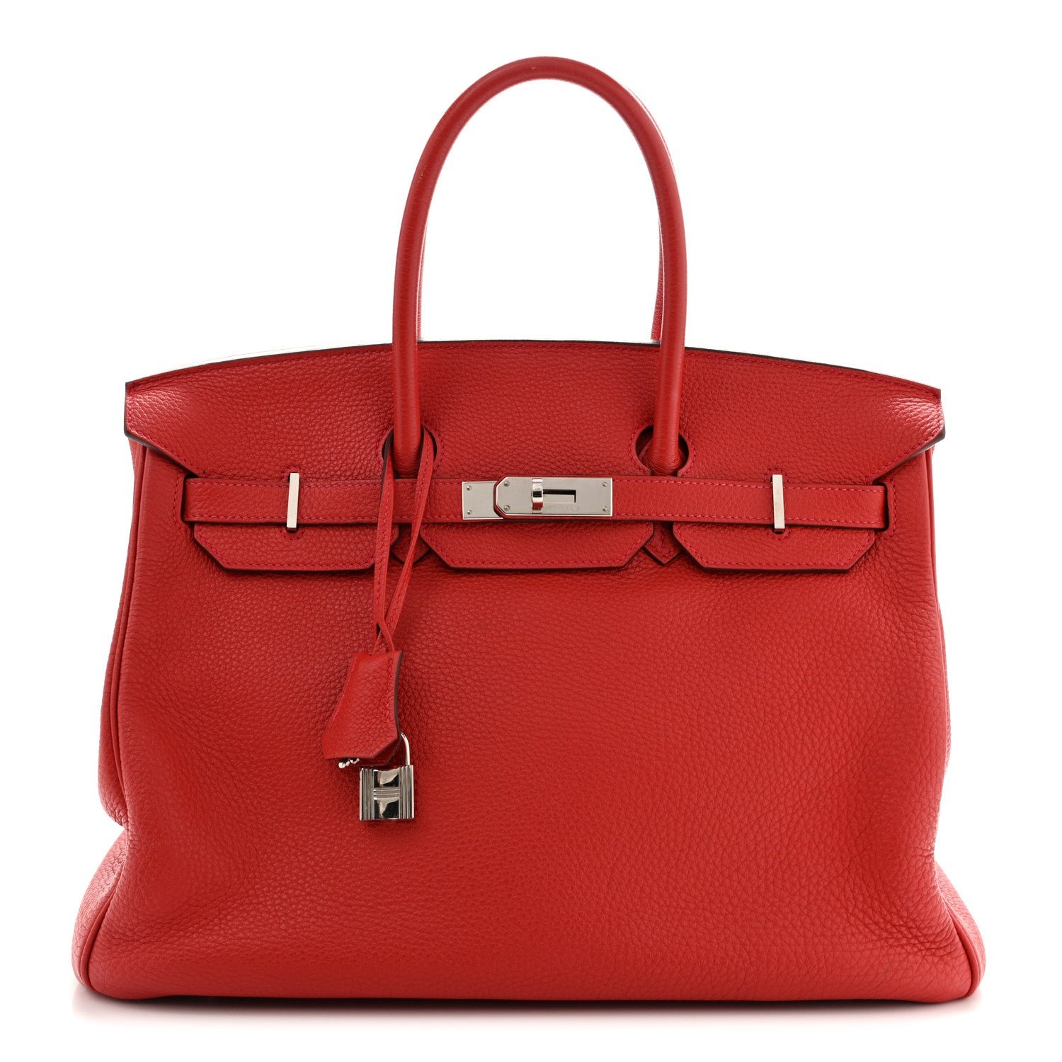 Hermes Togo BIRKIN 35 Rouge Casaque