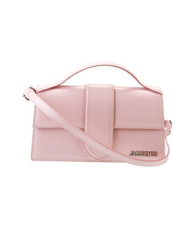 Jacquemus Patent Leather Top Handle Bag