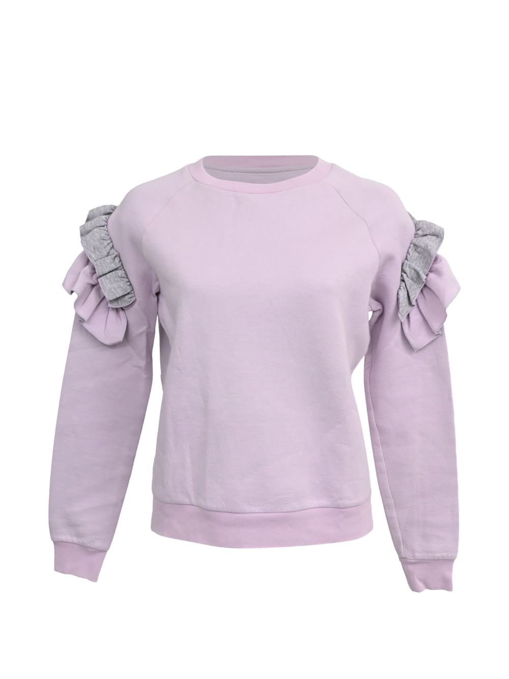 Stella McCartney ruffled-shoulder sweatshirt