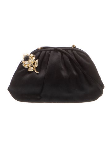 Judith Leiber Satin Evening Bag