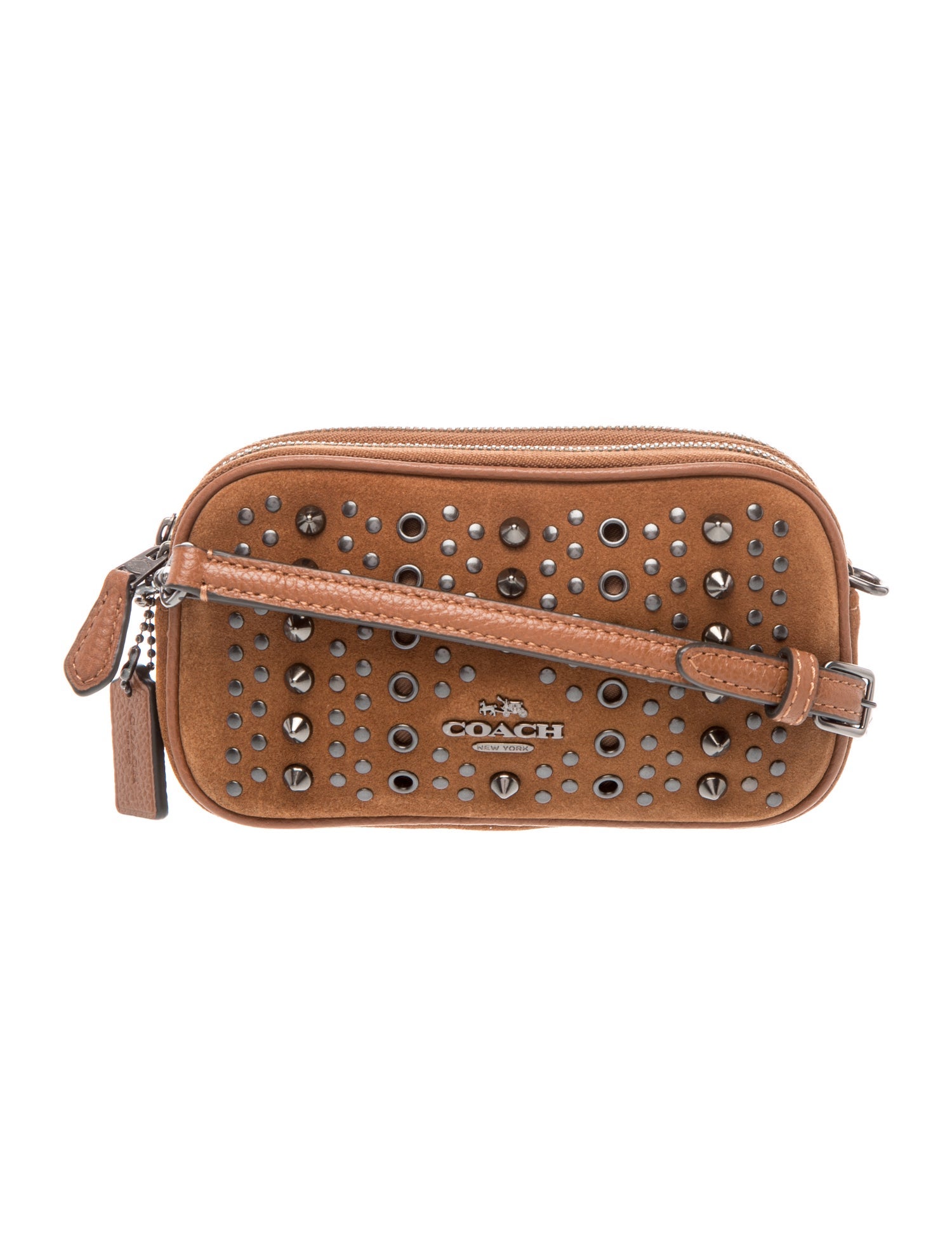 Suede Crossbody Bag