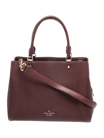 Leather Top Handle Bag