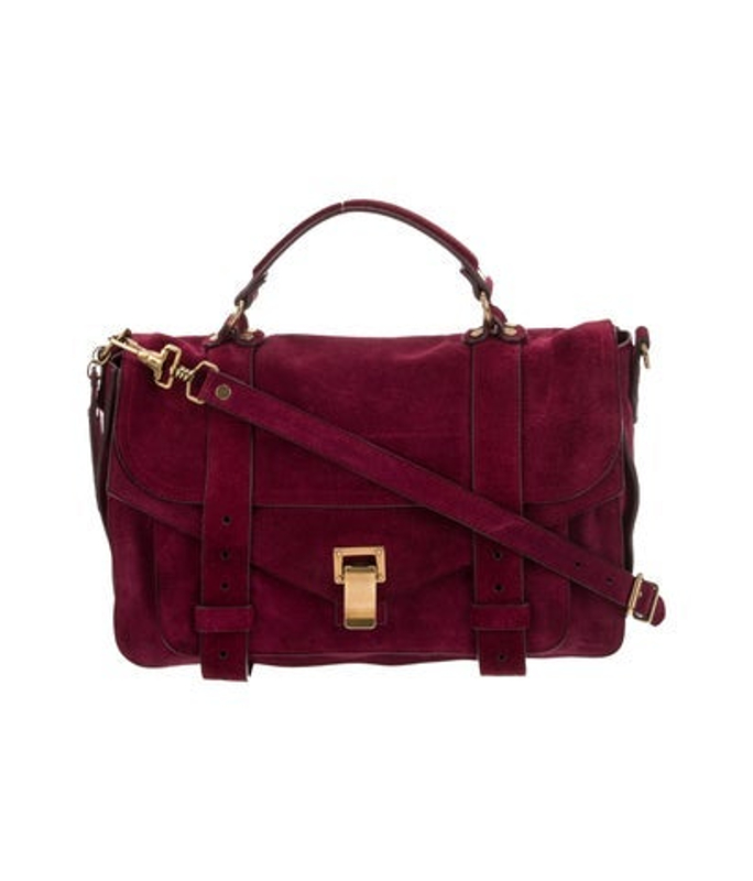 Proenza Schouler Schouler Suede Top Handle Bag