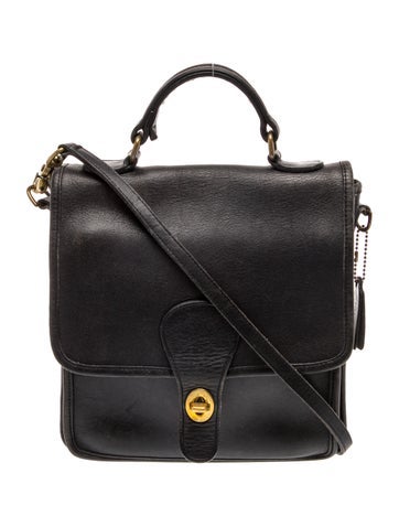 Leather Top Handle Bag