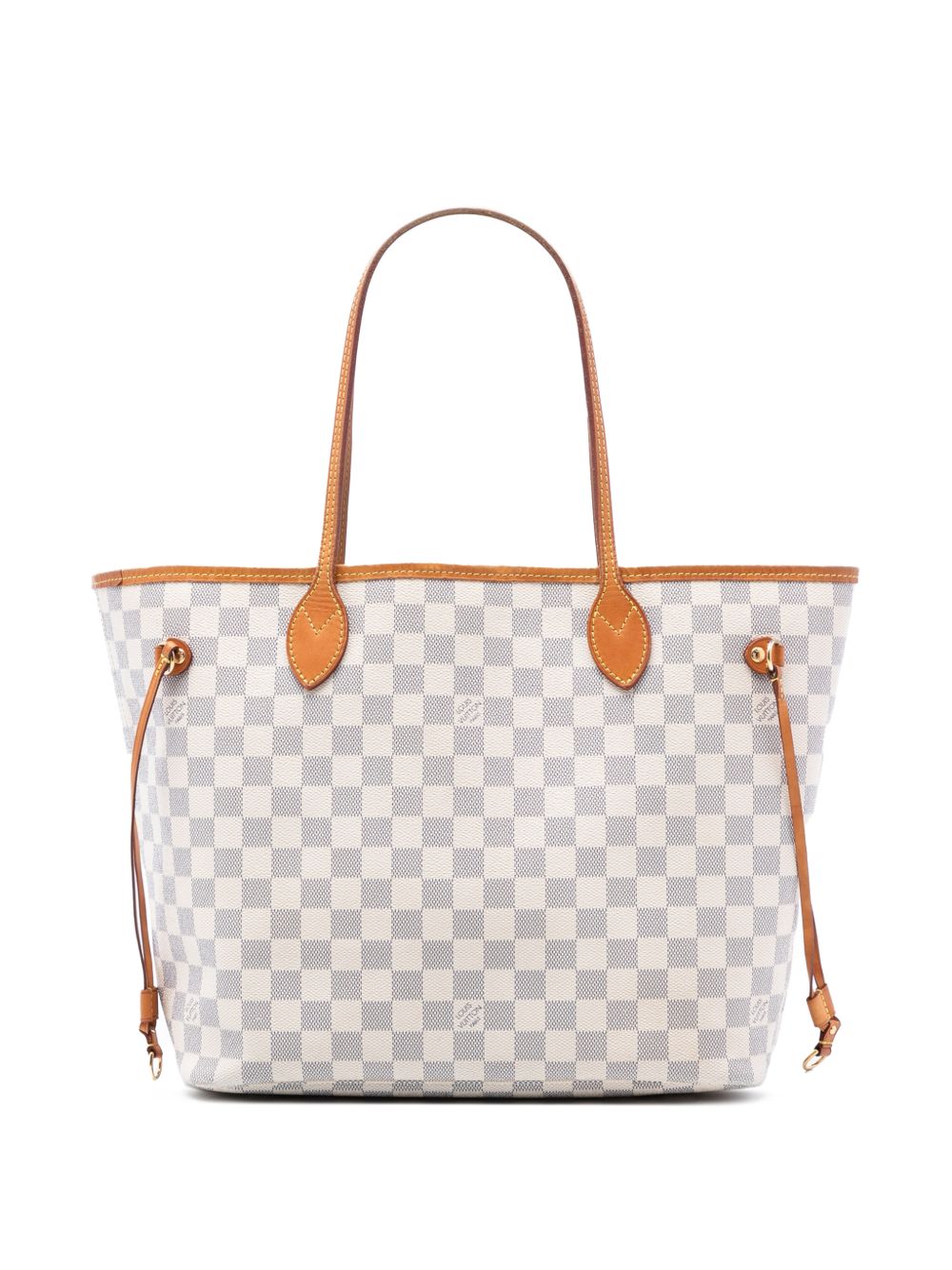 2016 Damier Azur Neverfull MM tote bag