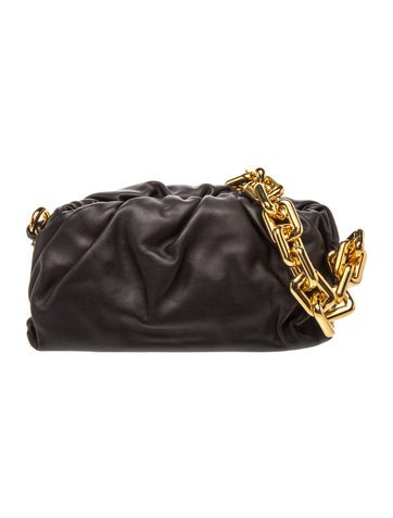 Leather Chain Pouch