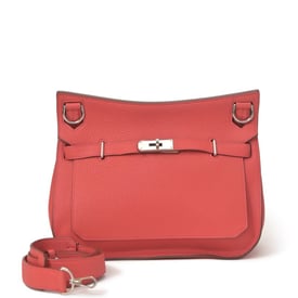 Hermes Rouge Duchesse Clemence Jypsiere 28 Palladium Hardware, 2010