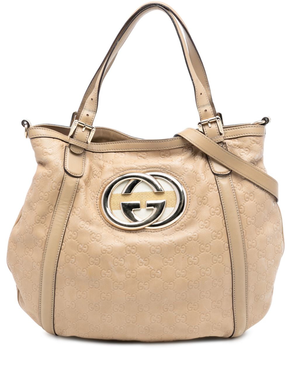 2000-2015 Medium Guccissima Web Britt satchel