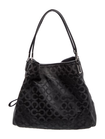 Coach GG Denim Shoulder Bag