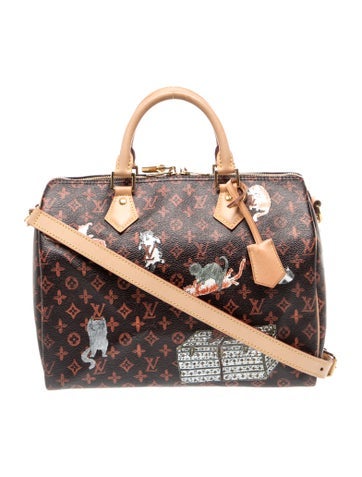 LV Monogram Speedy Bandouliere 30