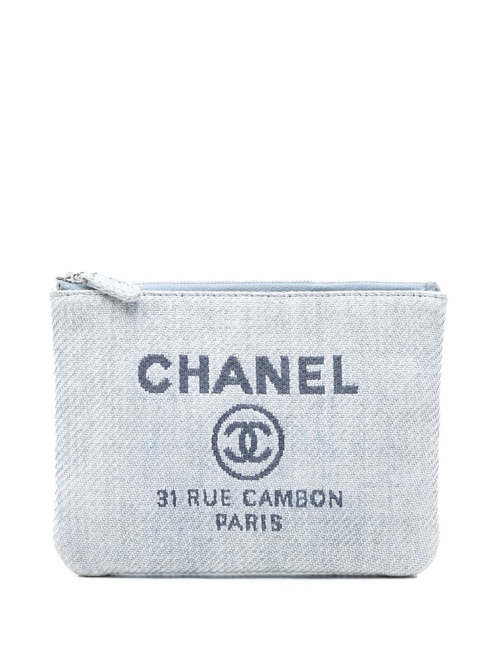 2013-2014 Small Denim Deauville O Case clutch bag