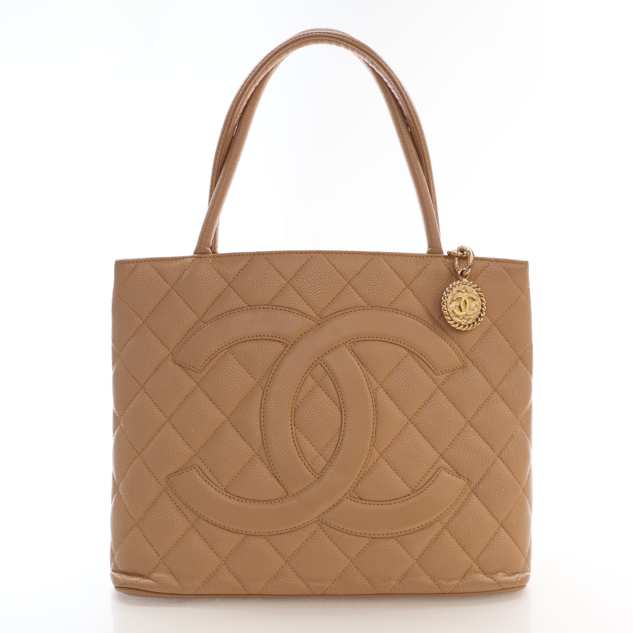 Chanel Caviar Medallion Tote