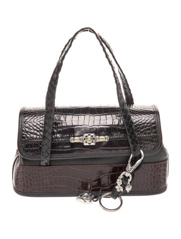 Leather Top Handle Bag