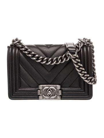 Small Chevron Boy Bag
