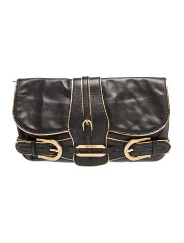 Jimmy Choo Leather Clutch