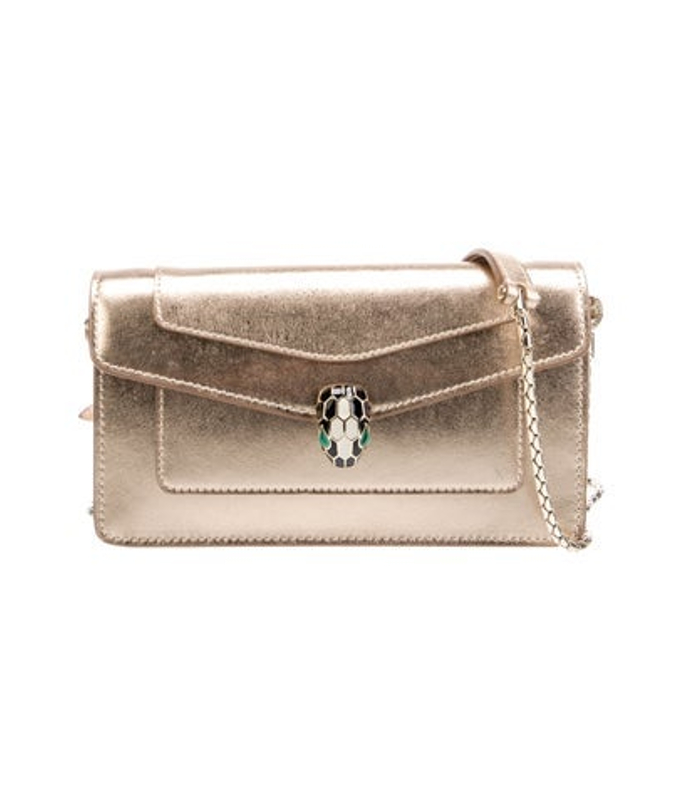 Bvlgari Leather Crossbody Bag
