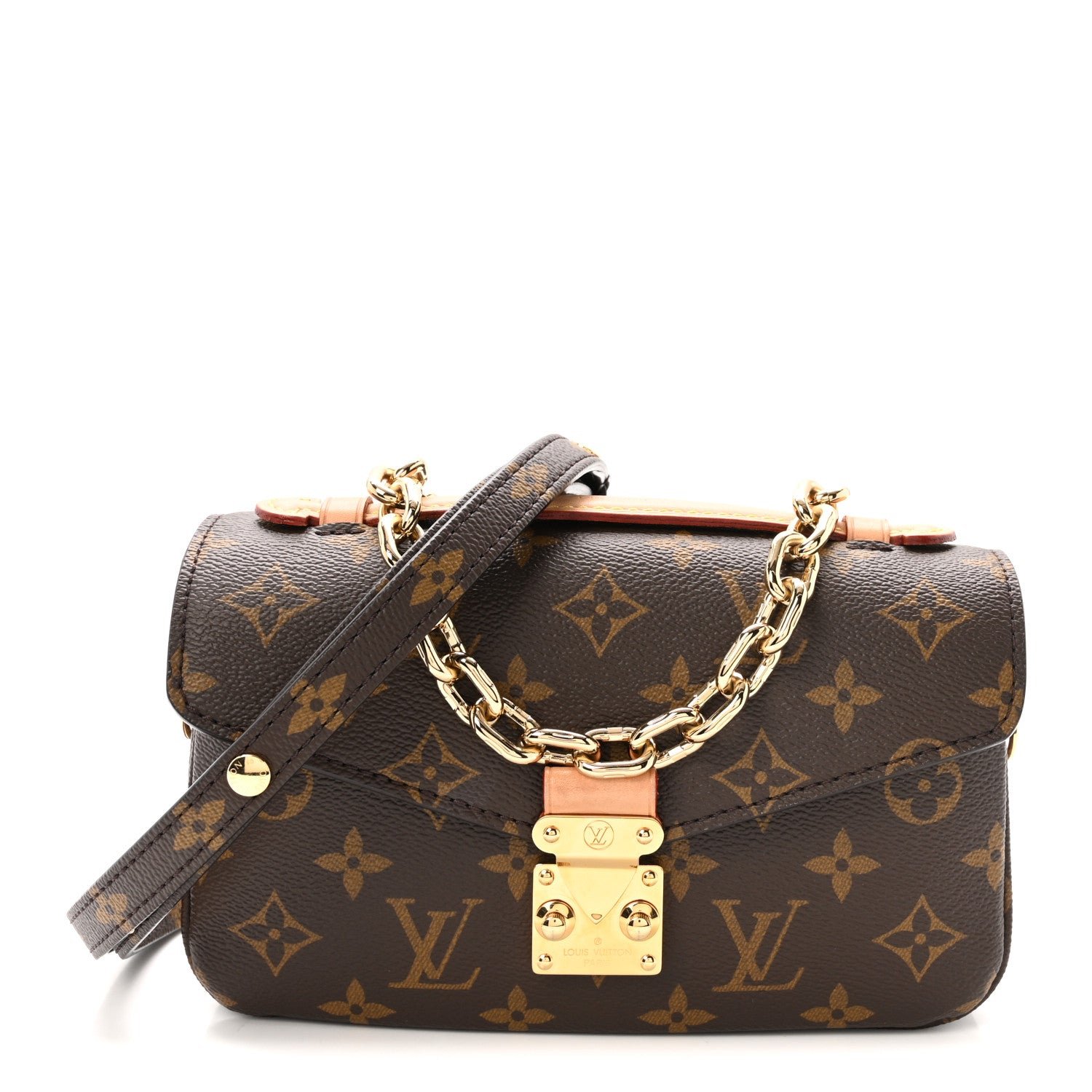 Louis Vuitton Monogram Pochette Metis East West