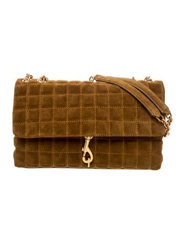Suede Crossbody Bag Medium w/ Tags