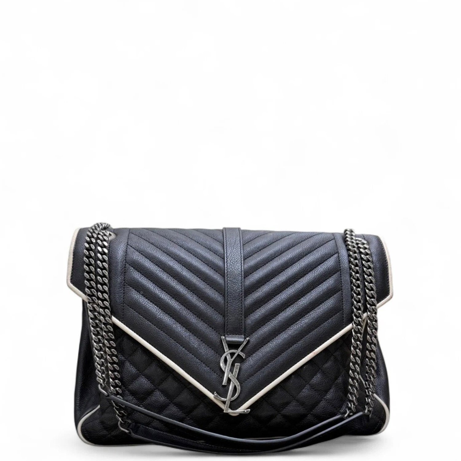 Saint Laurent Calfskin College Medium