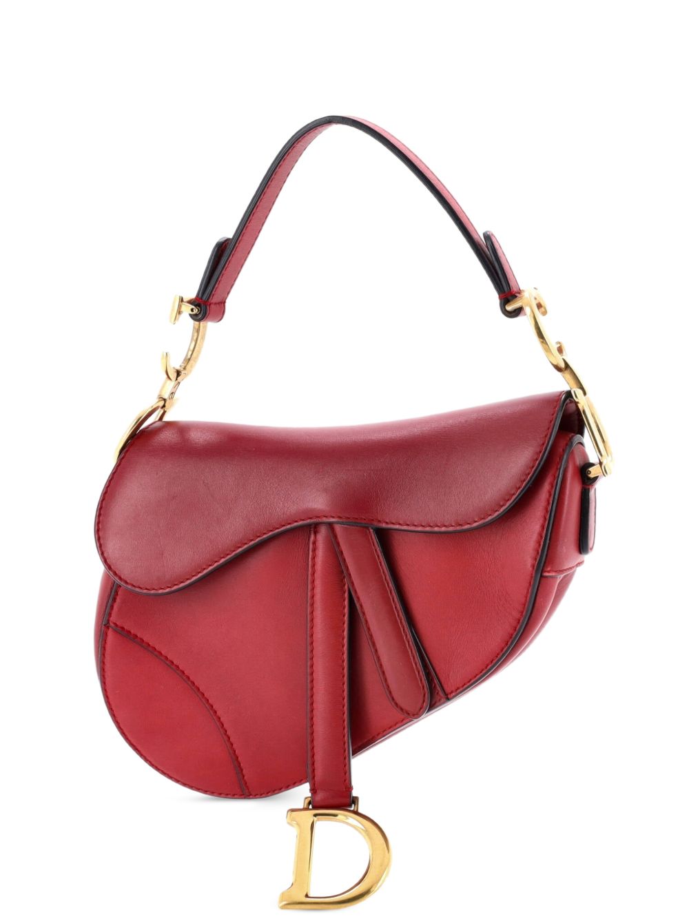 Saddle Handbag Leather Mini shoulder bag