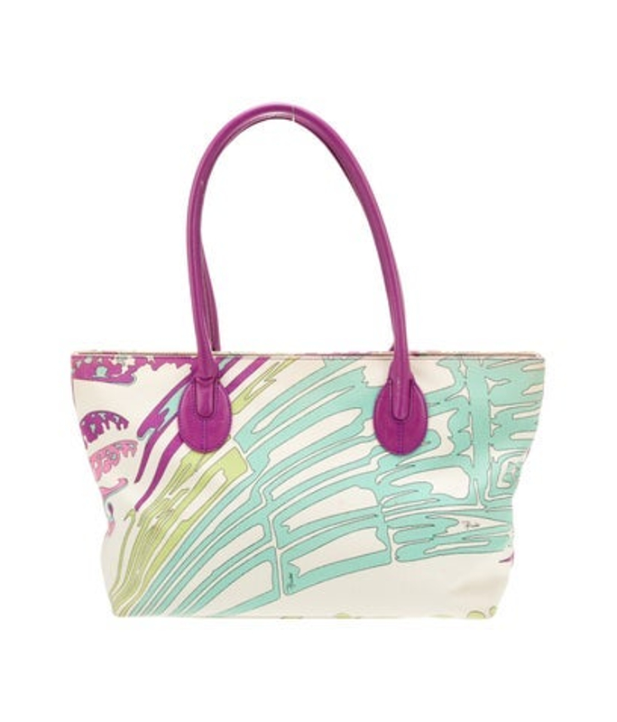 Emilio Pucci Pucci Canvas Tote