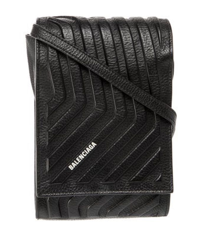 Balenciaga Leather Messenger Bag