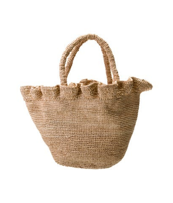 Loeffler Randall Randall Raffia Top Handle Bag