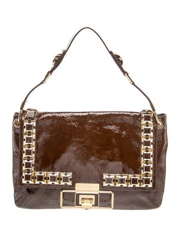 Patent Leather Shoulder Bag