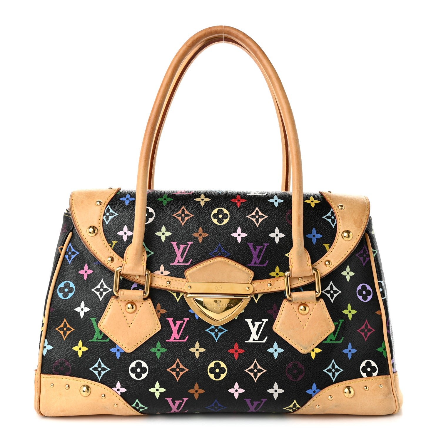 Louis Vuitton Monogram Multicolor Beverly GM Black
