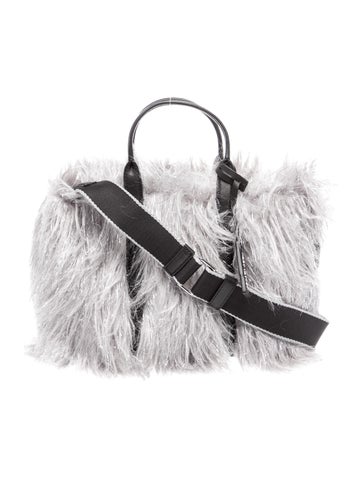 Faux Fur Top Handle Bag w/ Tags