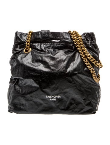 Leather Crush Tote bag Small 2023