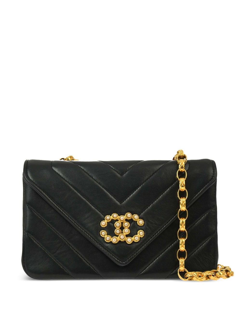 1995 V Stitch shoulder bag