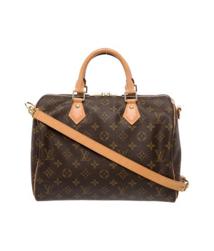 Louis Vuitton Vuitton Monogram Speedy Bandouliere 30
