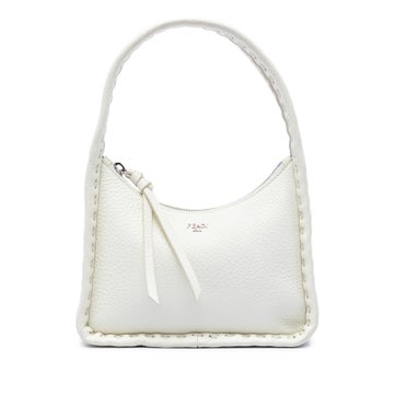 Calf Leather Mini Cuoio Romano Selleria Fendessence Handbag