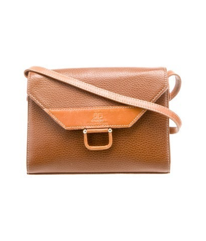 Courreges Leather Crossbody Bag