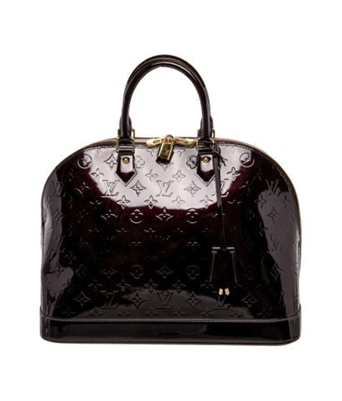 Louis Vuitton Vuitton Monogram Vernis Alma Gm Vintage