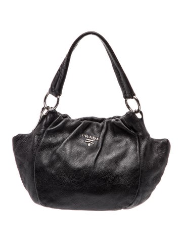 Vitello Leather Shoulder Bag