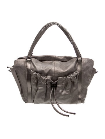 Leather Top Handle Bag