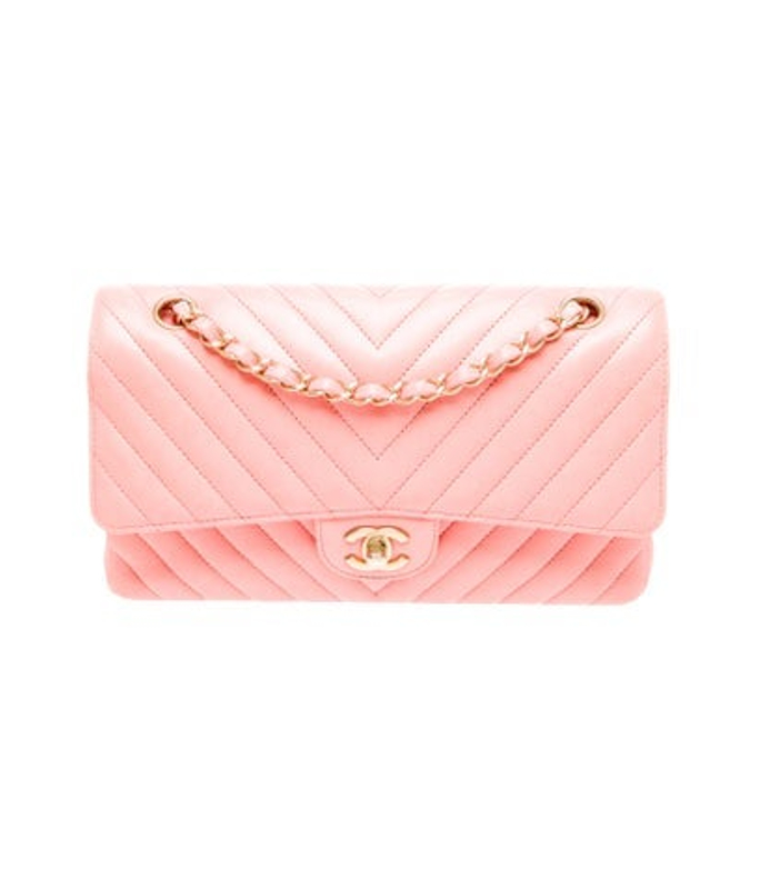 Chanel Classic Chevron Medium Double Flap Bag