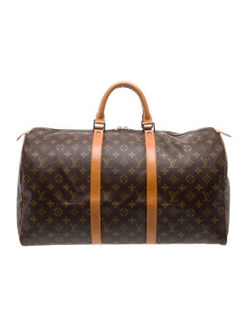 Louis Vuitton LV Monogram Keepall 50 Vintage