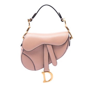 Goat Leather Micro Goatskin Saddle Bag