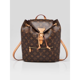 Louis Vuitton Monogram Canvas Montsouris MM NM Backpack Bag