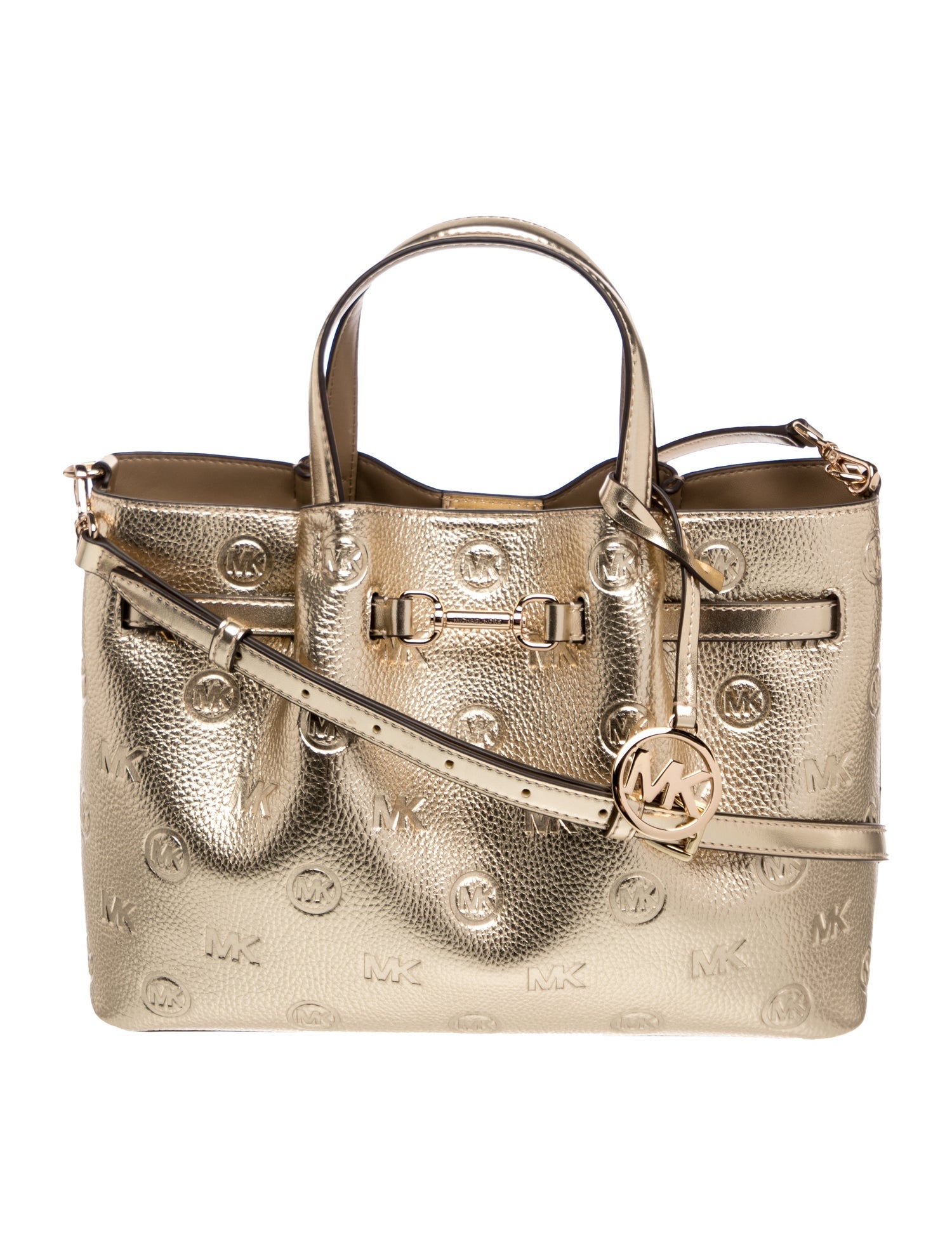 Michael Kors Leather Top Handle Bag