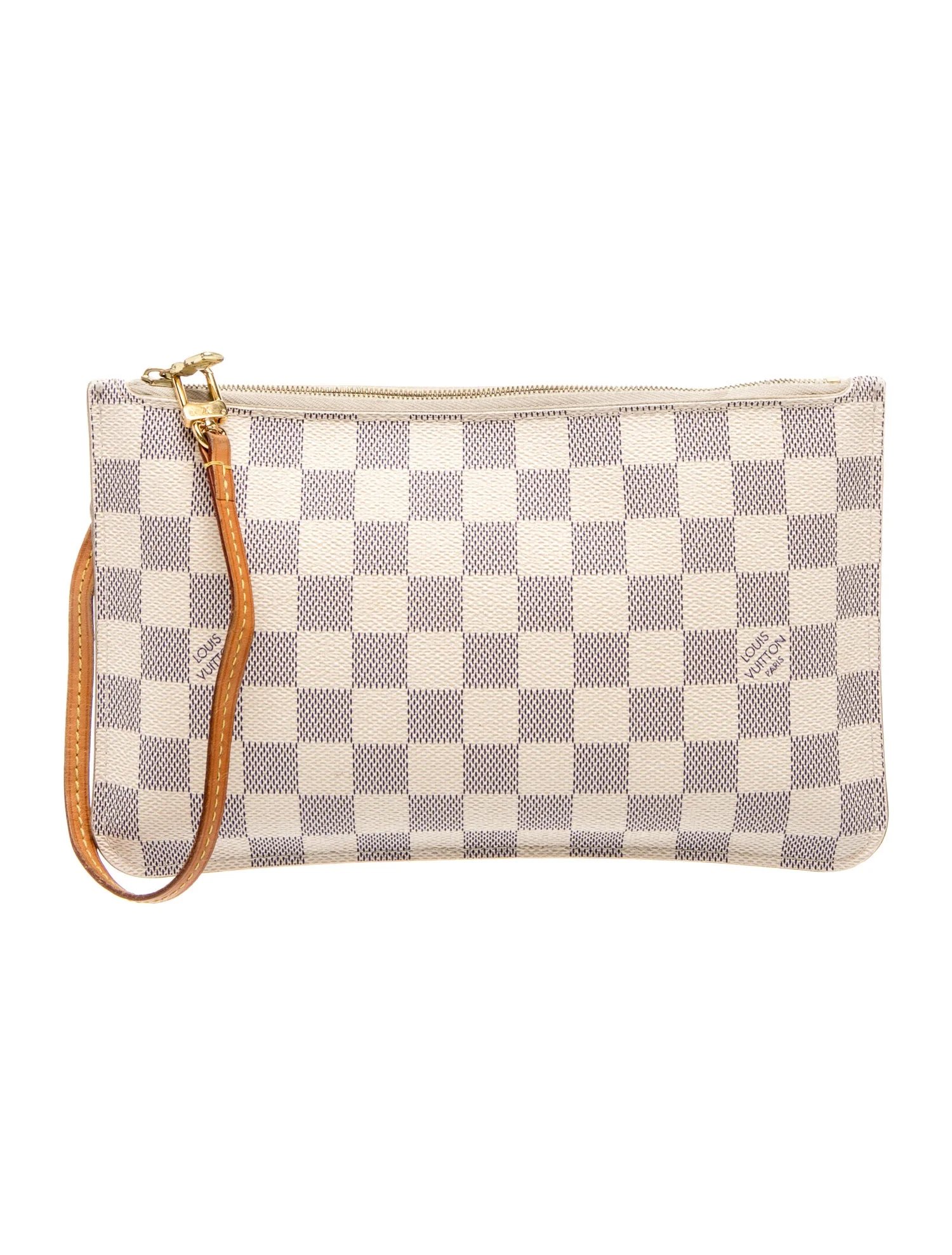 Damier Azur Neverfull Pouch