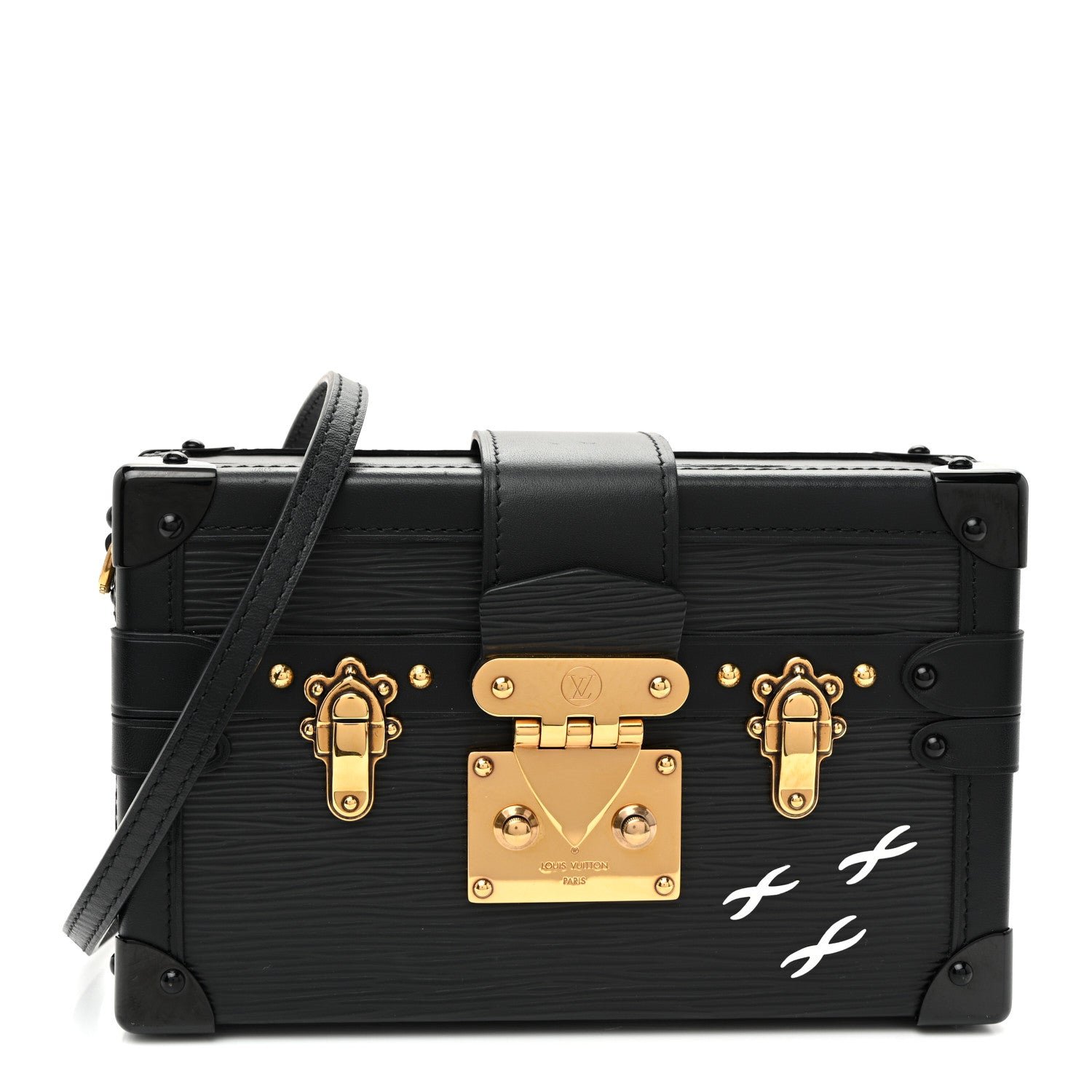 Louis Vuitton Epi Petite Malle Black