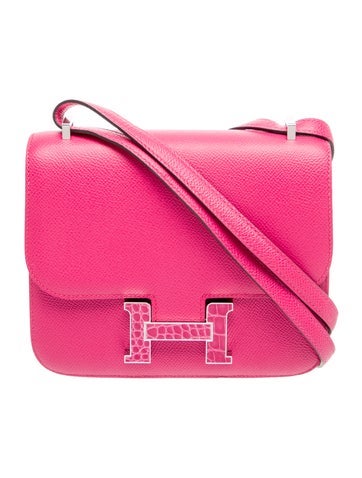 Hermes Epsom & Alligator Mini Constance 18