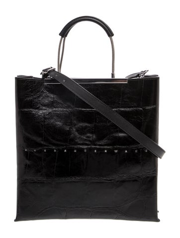 Leather Top Handle Bag