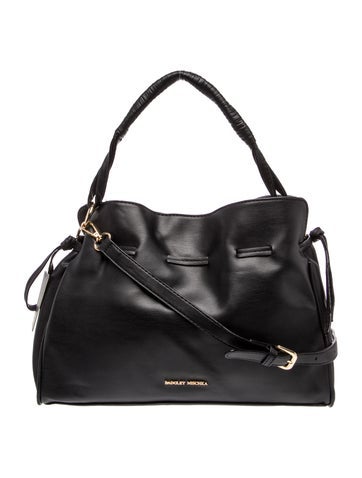 Leather Top Handle Bag w/ Tags